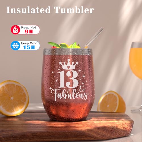 13th Birthday Gifts for Girls, Happy 13th Birthday Hamper for Girls, 13 Year Old Girl Gifts, 13 th Birth-Day Pamper Box for Her, Best Friend, Sister, Daughter, 13 th Birthdays Presents for Girl