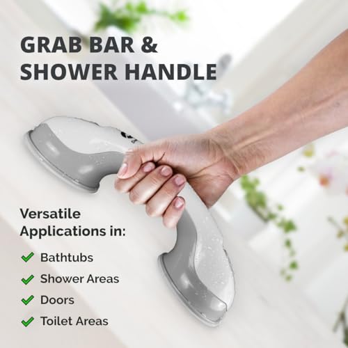 Dwelldecor Grab Bars For Bathtubs And Showers, Shower Handles For Elderly Suction thumb #5