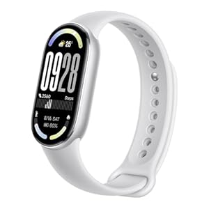 Xiaomi Smart Band 10, Smart Watch, itness-Tracker, 1, 2" AMOLED Display, 21 Tage Akku, 5ATM Wasserdichtigkeit, SPO₂ & Herzfrequenzmessung, Schlafüberwachung, 50+ Sportmodi, Silber