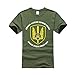 JWAKHMP Armeegrün, Sommer, Spetsnaz, Ukraine, Special Forces, Alpha-Gruppe, Militär-T-Shirt, Druck, T-Shirt für Herren, armee-grün, XXL