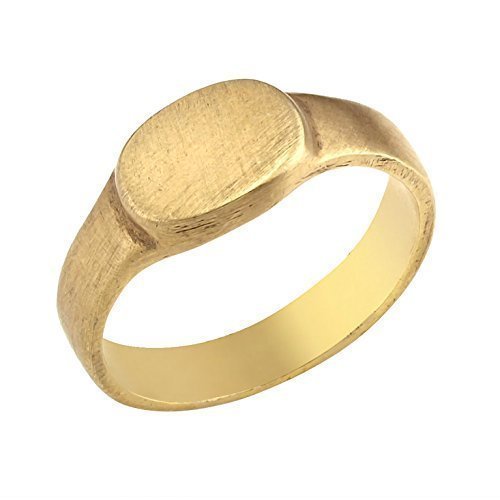 Classic Handcrafted Engravable Ring, 14K/18K Solid