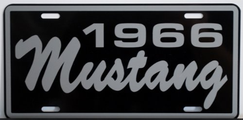 1966 66 Mustang Year Metal Novelty Reproduction Sign Compatible with