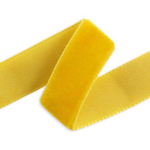 Premium Swiss Velvet Ribbon Sold by The Yard (1 3/8", Gold) Amazon