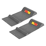 einparkhilfe garage laser HOCHWERTIGE MATERIAL - Die Matten sind hochwertig produziert und bestehen aus starkem und unzerstörbarem PP Kunststoff, das deinem Auto standhalten wird. Das Material ist robust und witterungsbeständig.