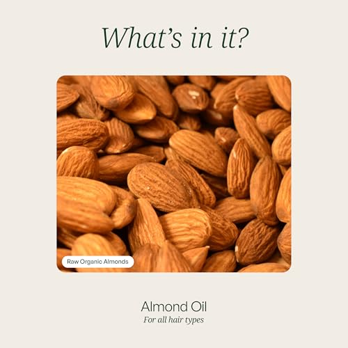 Image of 100% Pure Cold Pressed Sweet Almond Oil 30ml - Natural Unrefined Oil for Hair Growth, Skin, Face & Moisturizing