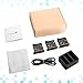 Powerextra Battery Charger Kit Compatible with DJI OSMO 3X Battery and 3-Channel Rapid Charger for DJI OSMO Action Camera