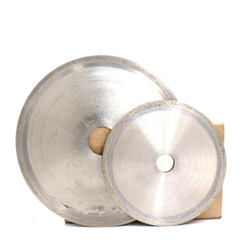 Diamentowe szlifowanie, Syntetyczny diamentowy brzeszczot piły tarczowej do cięcia kryształów jadeitu agatowego w wielu rozmiarach(350x25x1.2mm)