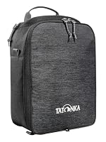 Tatonka Kühltasche Cooler Bag S (6l) - Isolierte Tasche für Rucksäcke bis 20 Liter Volumen - Mit Innenfach für Kühlakkus und zwei Reißverschluss-Öffnungen (vorne u. oben) - 22 x 12 x 30 cm (off black) – Ansicht 2