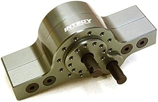 Integy RC Model C26993GUN Realistic Alloy Transfer Case 13T/28T DIY Gearbox for 1/14 Trucks W=70mm