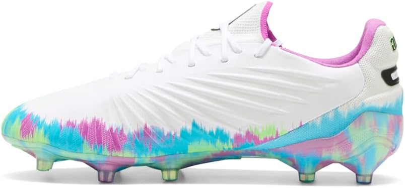 PUMA Womens King Ultimate Brilliance Firm GroundArtificial Ground Soccer Cleats - White