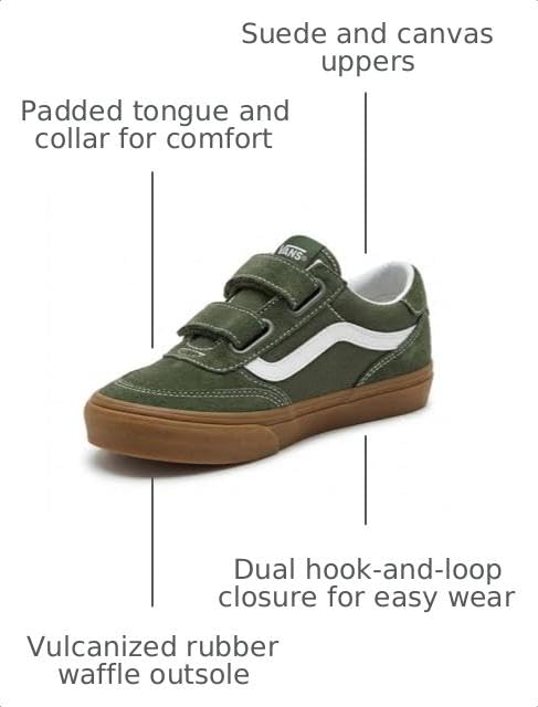 Image of Vans Unisex-Child Brooklyn Ls V Low Top Shoe