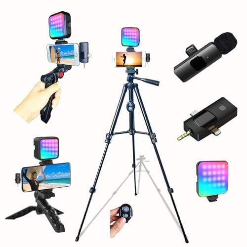 Kit de vlogging pour téléphone portable idéal pour créer des vidéos TikTok