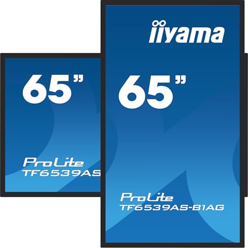 IIYAMA Modèle du produit : 64 5' Tactile PCAP dalle IPS LED 40 points 1920x1080 8ms 247 500cdm² 1200:1 2xHDMI 1xDisplayPort 3xUSB Paysage Portrait Installation à plat RS232C Neuf - vue 9