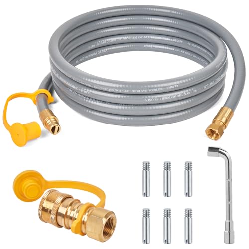 GASPRO 8216842R04 Natural Gas Conversion Kit for Char-Broil Commercial and Signature Series Dual Fuel Grills (2020 or Newer), 3/8" Quick Connect & 12FT Hose, Propane to Natural Gas Conversion by GASPRO - Used condition - US$30.72