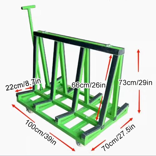 Carretilla para drywall carga pesada 300kg 68.34 lb miniatura 2
