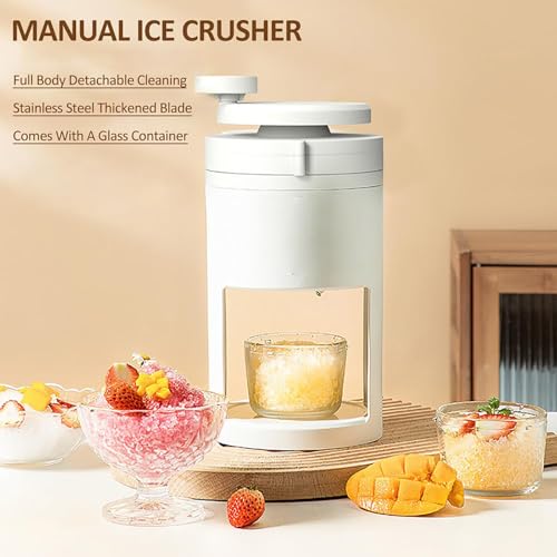 Machine à glace pilée compacte pour éviter les blocs durs