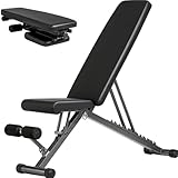 BARWING Adjustable Weight Bench for Home Gym,700LBS Foldable Incline Bench for Full Body Workout Easy Assembly Training Decline Bench