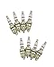 ACCEL 8198 Performance U-Groove Header Spark Plug - Pack of 8