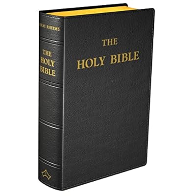 Douay-Rheims Bible {Standard size - Black Flex Cover} Leather Bound &ndash; January 1, 2003