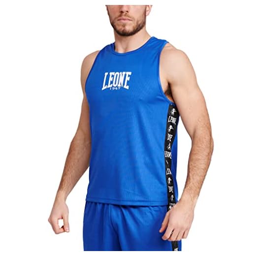 LEONE 1947, Chaleco De Boxeo Ambassador, Unisex Adulto, Rojo, L, AB218