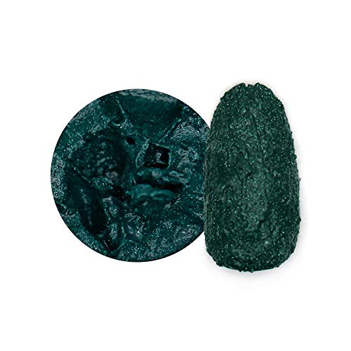 iro gel (イロジェル) ネイルタウンジェル テラコッタジェル 粘土ジェル 凸凹 3Dジェル 焼土 ネイルアート【ダークグリーン】