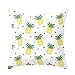 Produktbild Haodou Kissenbezug Ruhekissen-Überzug kissenhülle Kopfkissenbezug Polyester Bettkissenbezug Ananas Flamingo Muster Pillowcase Kissen Fall für Sofa Schlafzimmer Auto 18 * 18 Zoll 45 * 45 cm (Stil A)