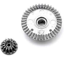 Metal Differential Driving Gear 12401-1638 for Wltoys 104009 12402-A 12401 12402 12403 12404 12409 RC Car Upgrade Parts