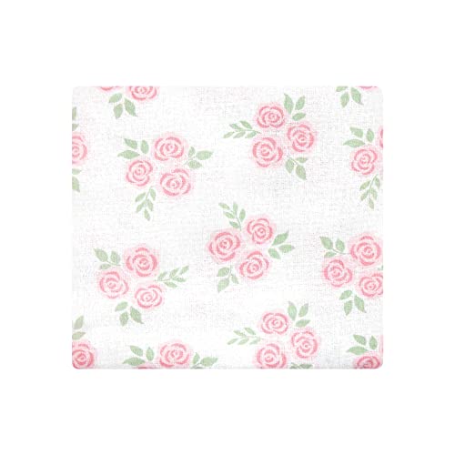 Image of Hudson Baby Unisex Baby Cotton Flannel Receiving Blankets Bundle, Pastel Butterfly, One Size
