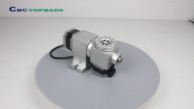 CNCTOPBAOS Rotation 5th Axis Rotary Table,CNC 4th Axis A Axis B C