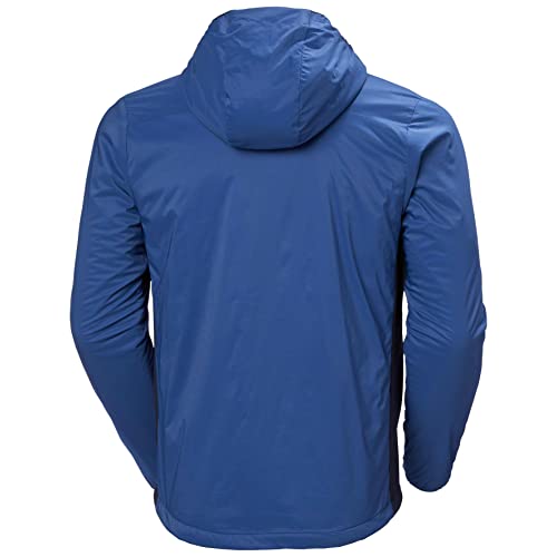 Helly-Hansen Jaqueta masculina Odin com capuz elástico e isolamento leve, 606 Fjord profundo, média