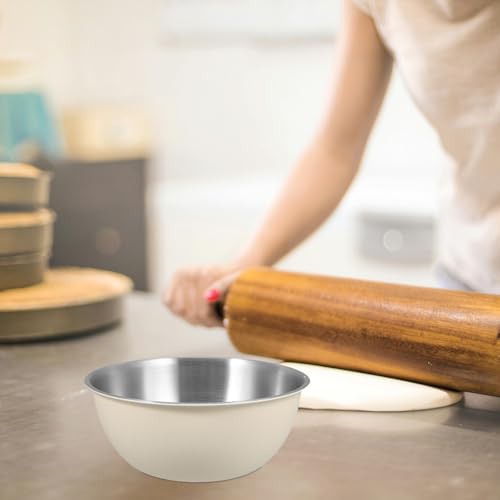 Tazón de Acero Inoxidable Blanco para Cocina miniatura 5