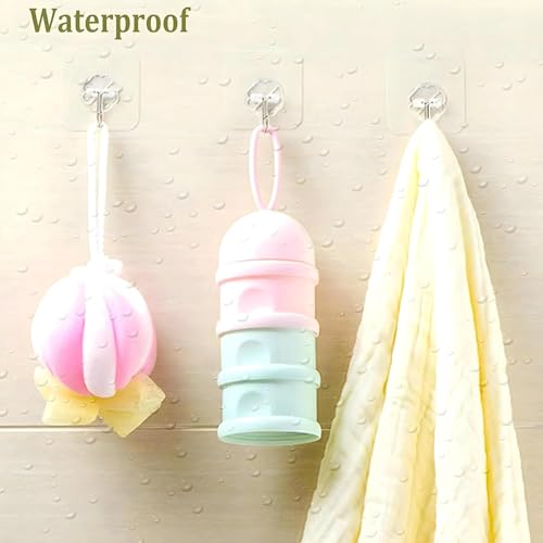 Image of Nibbler Wall Hooks for Hanging Strong Hook for Wall Hanging Without Drill Self Adhesive Hooks for Wall Heavy Duty Wall Stick Hook Wall Hanger Hook (Flower Hook, 5, Count)