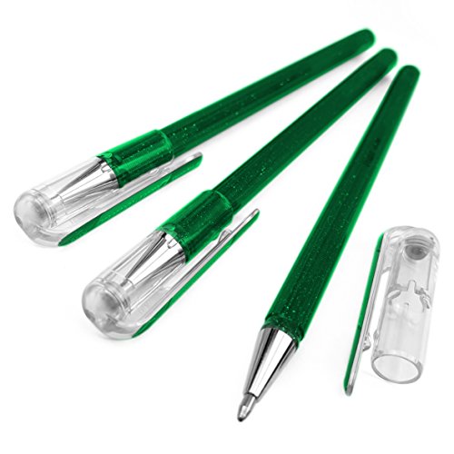 Pentel Hybrid Dual Metallic 3 bolígrafos gel líquido miniatura 1