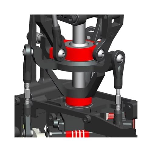Montaje horizontal de plato cíclico X380 para un control de vuelo estable y preciso 3