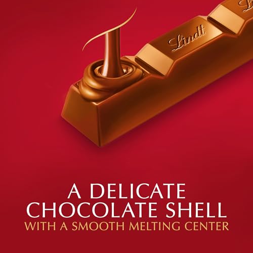 Image of Lindt LINDOR Milk Chocolate Truffle Bar, Chocolate Candy Bar with Smooth Center, Great for gift giving, 1.3 oz. (30 Pack)