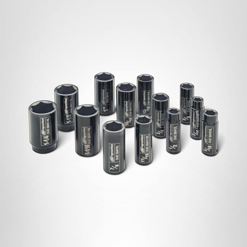 Ingersoll Rand SK4H13LN 1/2" Drive SAE Deep Socket Set (13 Piece)
