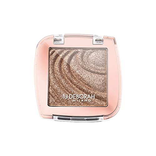 Deborah Milano - Ombretto Occhi Color Lovers, Colore: Warm Taupe n.4 - Intenso e Superpigmentato