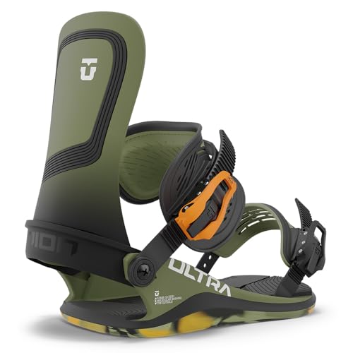 Union Ultra M. Mens Snowboard Bindings, L, Army