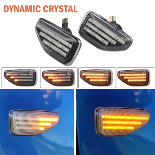 Luz intermitente lateral de coche para viajes seguros en Sandero Stepway y Duster 6