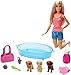 Barbie Doll/Pets - Puppy Bath Time playset