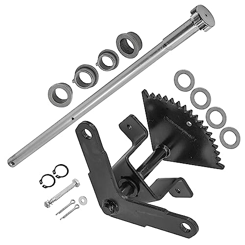 Caltric Steering Sector Gear with Shaft Compatible with John Deere Lt133 Lt150 Lt155 Lt160 Lt166 Lt170