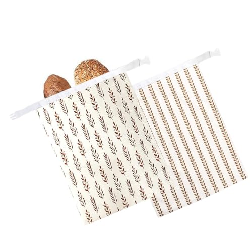 Bolsas algodón encerado de alta calidad para conservar pan artesanal de forma duradera