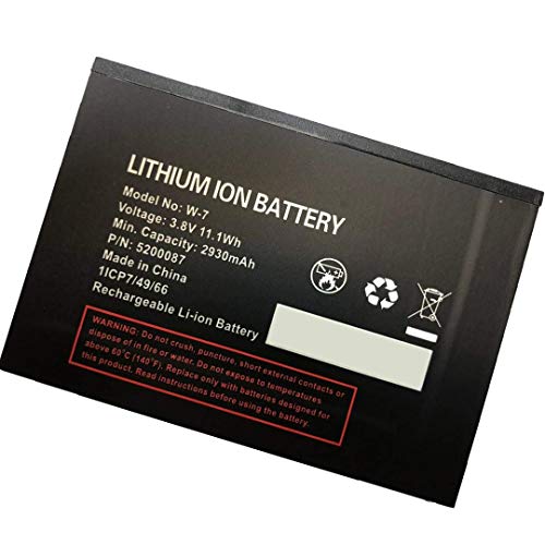 Backupower Replacement W-7 Battery For Netgear Sierra Wireless Router Aircard 790S 810S W-7 3.8V 2930Mah