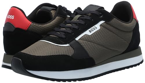 Image of BOSS Men's Kai Retro Low Profile Sneakers