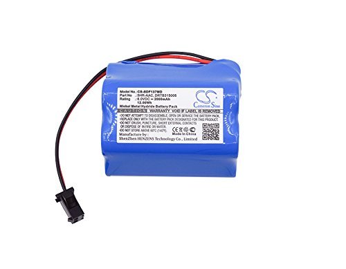 Cameron Sino 2000mAh Ni-MH Battery For Sanyo MDF-137, MDF-U333, MDF-U537, MDF-U537D, fits Sanyo 5HR-AAC, 6242099284, DRTB315005