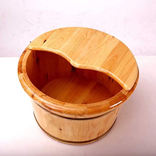 Spa de pies barril de madera para remojar pies