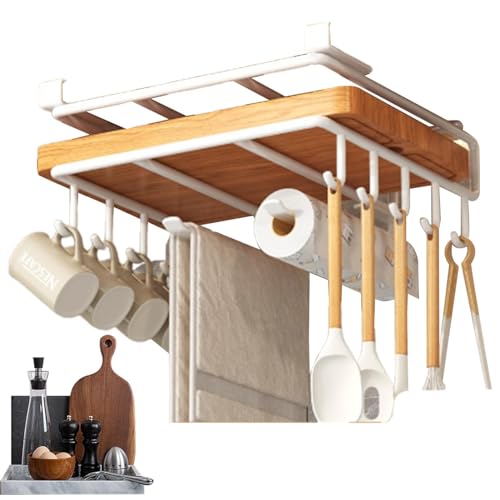 Toallero de cocina multiusos para organizar encimeras y salas de estar 7