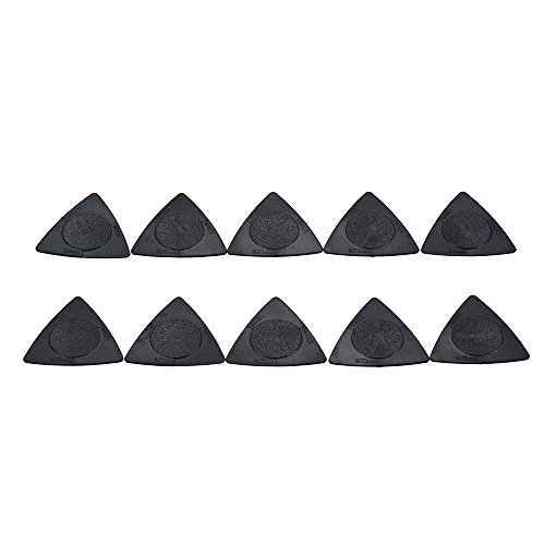 KKmoon 10pcs Universal 3 em 1 Multi-espessura Guitar Picks One Pick com 3 Espessuras (0,5 mm + 0,75