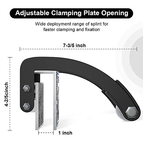 Image of Panel and Plywood Carrier(2 Pack), Plywood Lifting Tool and Drywall Carrying Tool, Aluminum Alloy Soft-Grip Handle Gripper Lift for Sheetrock, Adjustable Clamp Carrier Thickness up to 3 /4 inch