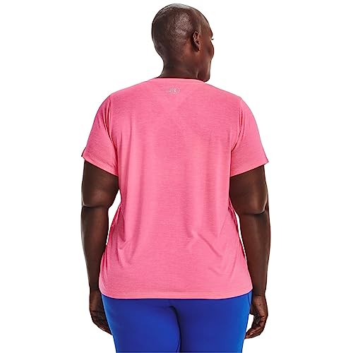 Image of Under Armour Plus Size Tech Solid Short Sleeve V-Neck